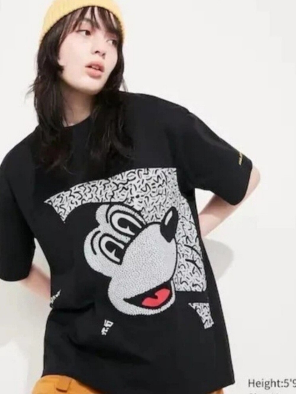 Mickey Mouse x Keith Haring Uniqlo UT Oversized T-shirt (2020), NWOT